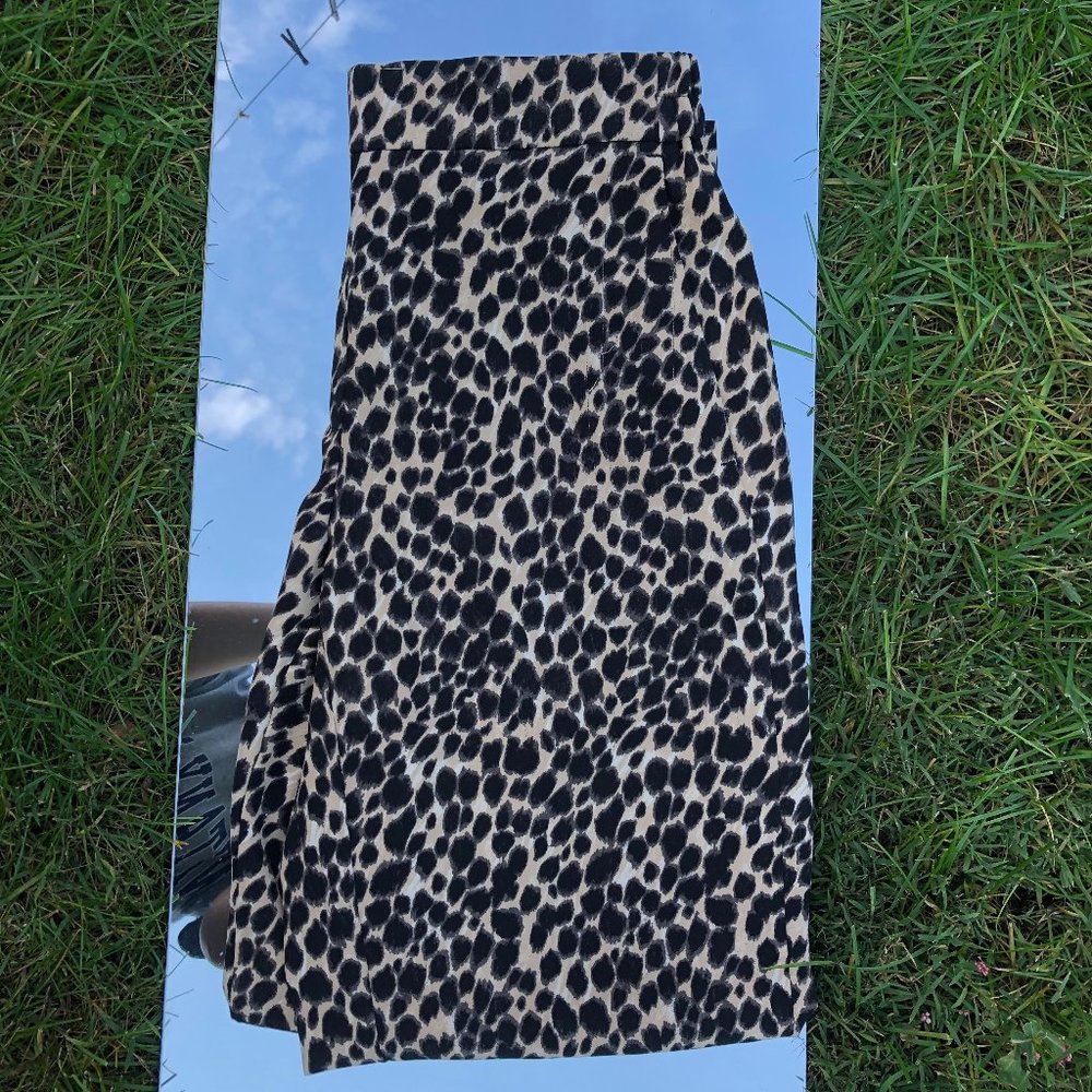 Jamie JCrew Leopard Print Pants